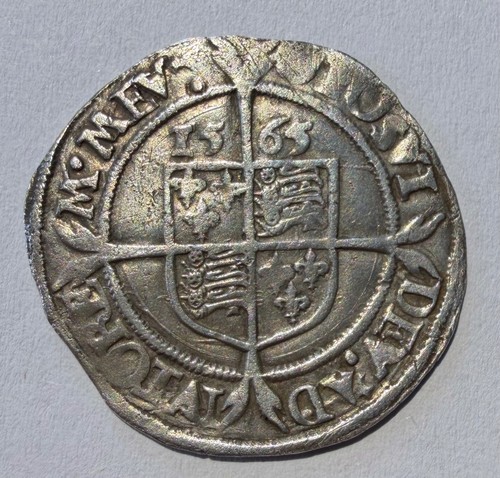 Elizabeth 1565 silver - 1565,