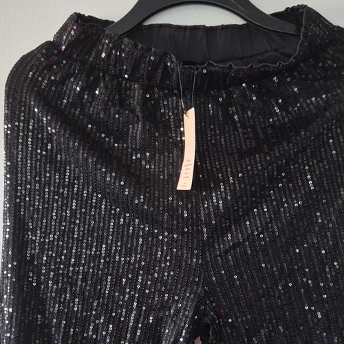 Sequin party trousers black - party,