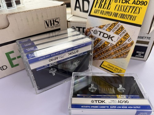 Tdk ad90 cassette tapes - tapes, 5