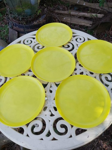 Set retro yellow vintage - 6,