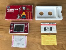 Nintendo Game Watch Mario's