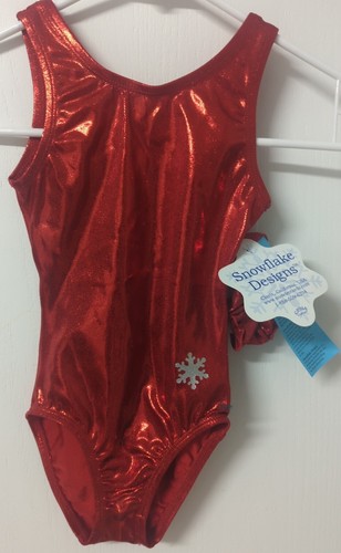 Snowflake designs red foil - snowflake,