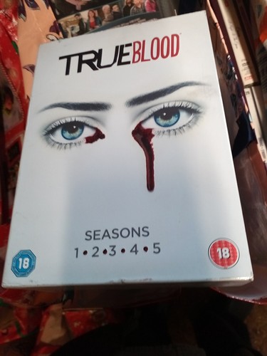 True blood seasons dvd box - blood,