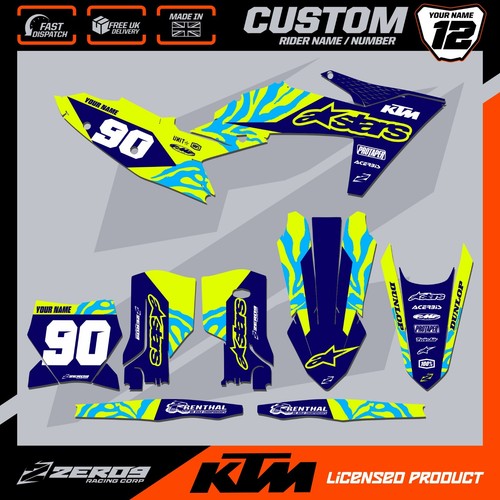 Ktm motocross graphics custom - ktm,