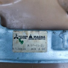 DRIVER WINDOW REGULATOR 5713A134 MITSUBISHI COLT 2007 1.5 DI-D CZ2 VI