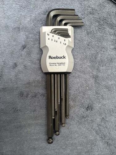 Metric allen key hex - set, kit