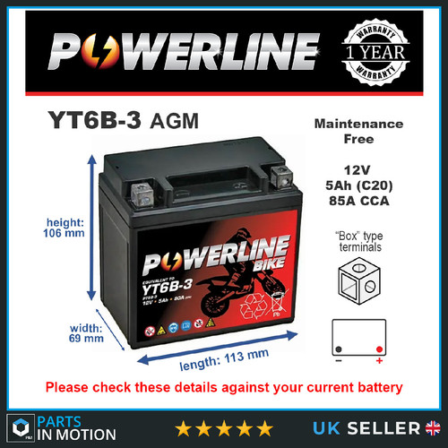 Yt6b powerline motorcycle - yt6b-3,