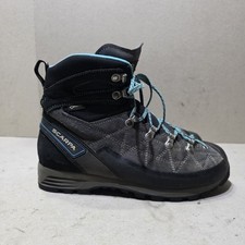 SCARPA R EVOLUTION WOMEN SUEDE FABRIC HIKING CAMPING BOOTS GREY BLACK UK5.5 EU39