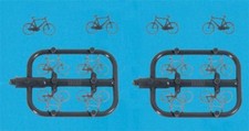Bicycles (x12) Model Scene N gauge 5189