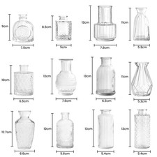 Set of 12 Glass Bud Vase