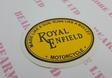  MADE LIKE A GUN STICKER BADGE