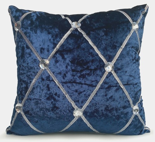 Large crush velvet diamante - large,