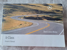 MERCEDES A CLASS W169 OWNERS MANUAL / HANDBOOK 2008 2011 / 308 PAGES