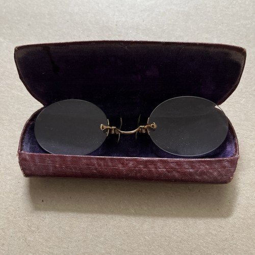 French antique round pince - french, nez