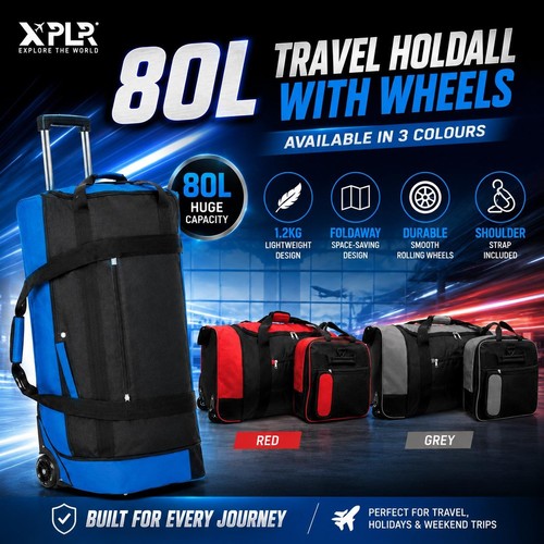 Xplr 80l foldaway holdall - 80l,