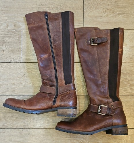 Fatface brown leather knee - fatface,