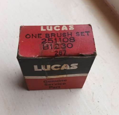 Vintage lucas brush set - ,