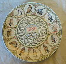 1981 Calendar Wedgwood Birds of Prey Decorative Plate Kestral Sparrowhawk Eagle