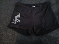 chloe noel ice skating shorts size adult medium