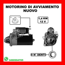 NEW STARTER MOTOR ALFA ROMEO