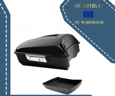 Chopped style (half height) Tour Pack with inner liner for Harley Touring 2014+