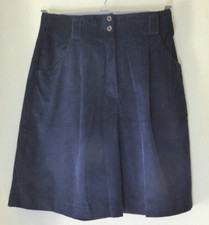 Vintage 1980s ST MICHAEL  Navy Culottes/Shorts UK 8 (Vintage Size 14)