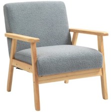 HOMCOM Accent Chair with Wood