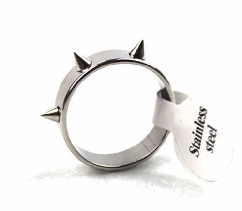 Stainless steel spike band - spike,