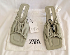 NWT ZARA Khaki Green Square