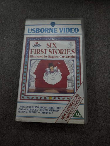 Usborne video six first - video,