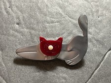 Vintage Lea Stein Gray and