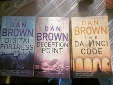 3 x Dan Brown Books - Da Vinci