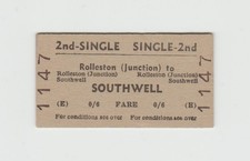 Railway Ticket British Rail