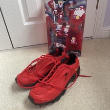 Men’s Fila 2003 Red  Ferrari  Vintage Trainers Size 10uk