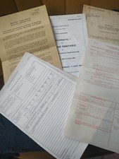 British Railways Southern Region Manual Emphemera Timetable Report Working