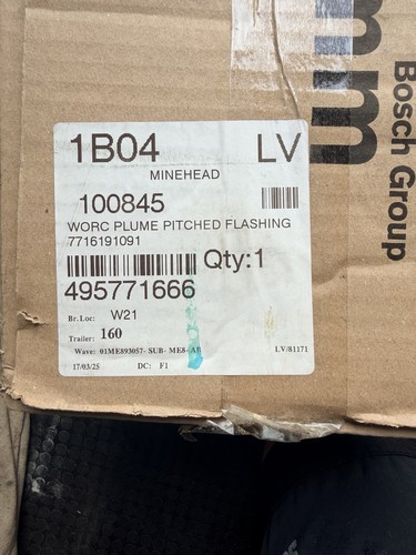 Worcester bosch plume pitched - bosch,