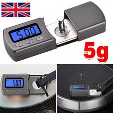 Digital LCD Cartridge Scale Gauge 0.01g/5.00g Turntable Stylus Force Scale Gauge