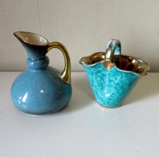 2 Vintage Bud Vase Miniature