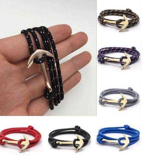 Metal gold anchor rope men - rope, boy