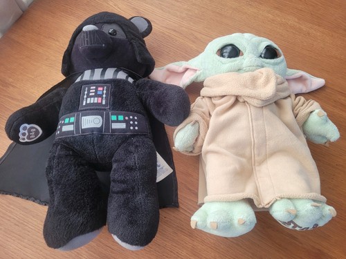 Build bear baby yoda and - a,