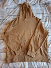 Visvim AW2018tan jumbo hoodie