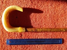 Rams horn walking stick or