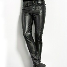 Men's Slim Fit Genuine Cowhide
