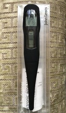 Electronic WINE tester John Lewis built in thermometer instruction/batteries 