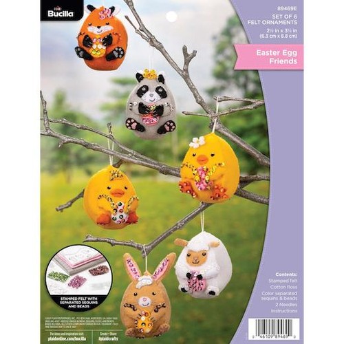 Bucilla felt ornaments - felt,