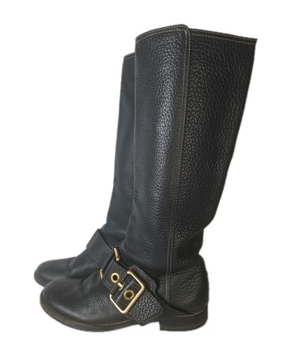 Dolce gabbana black pebbled - dolce,