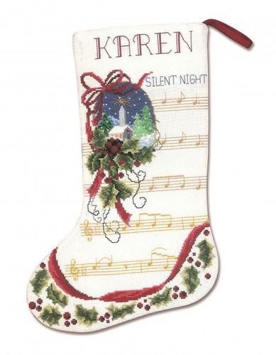 Janlynn silent night - janlynn, stocking