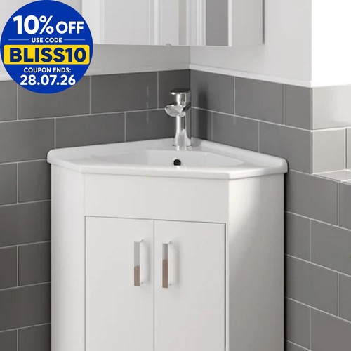 Bathroom corner basin sink - bathroom,