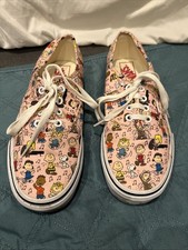 Vans Canvas Peanuts Trainers Pumps size 5