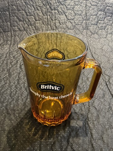 Vintage britvic jug smoked - britvic,